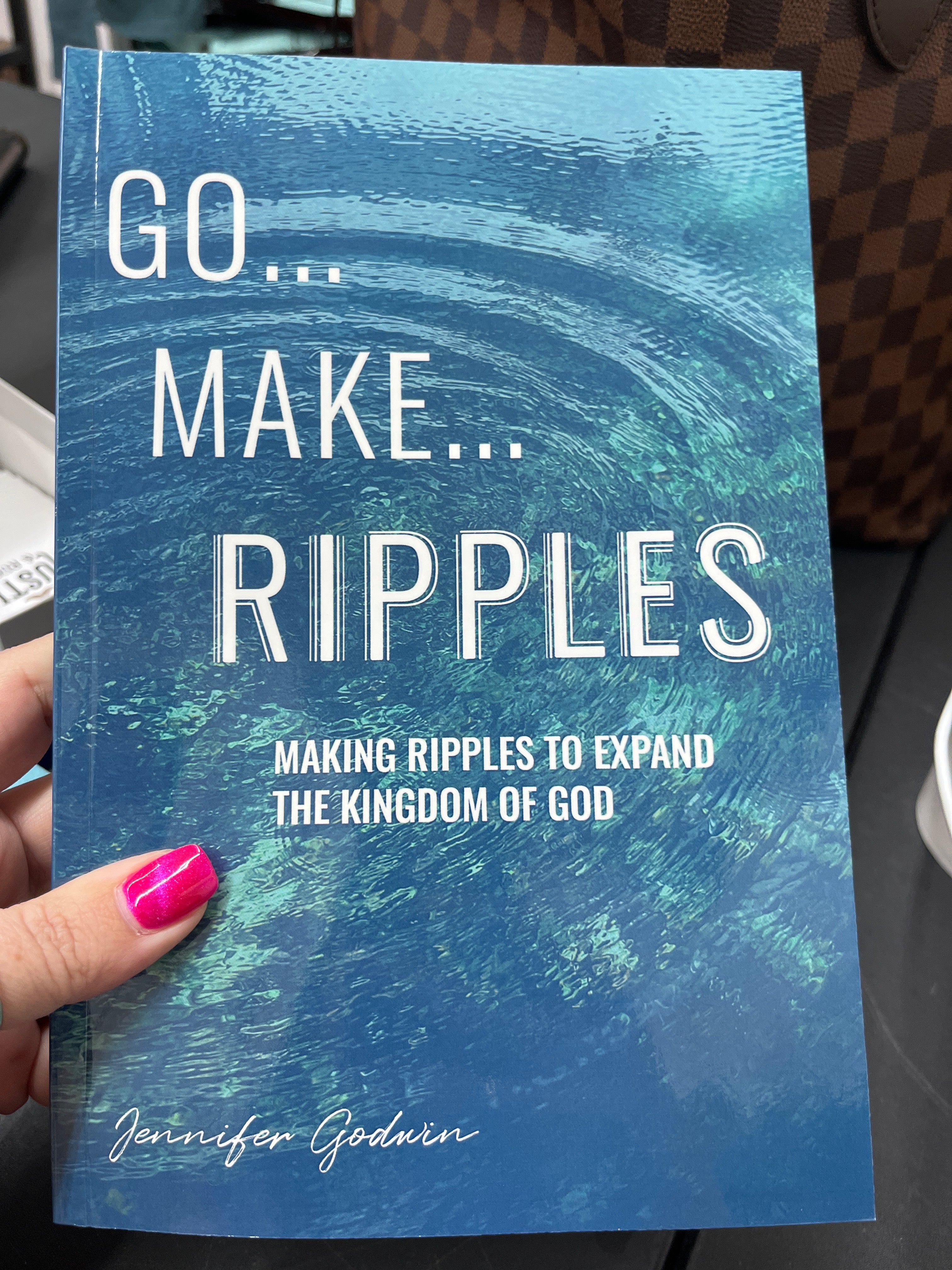 GO MAKE RIPPLES BOOK