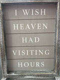 I wish heaven