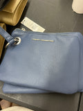Navy double wristlet