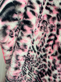 Hot pink minky blanket