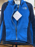 Blue  Northface zip jacket, 4T