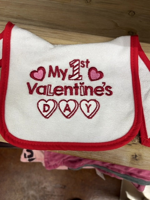Valentine’s bib