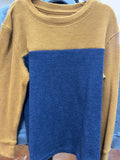 Long sleeve waffle, 4T