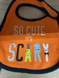 Scary cute bib